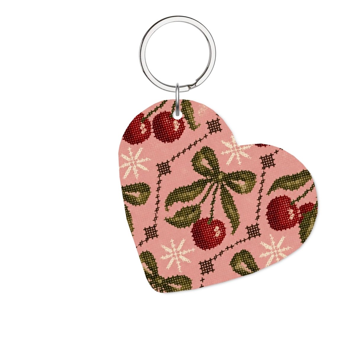 Knitberry Glossy Anahtarlık Charm Kalp - Sumthincs