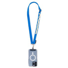 Light Blue and White Utility Hoop Strap Telefon Boyun Askısı - SUMTHINCS