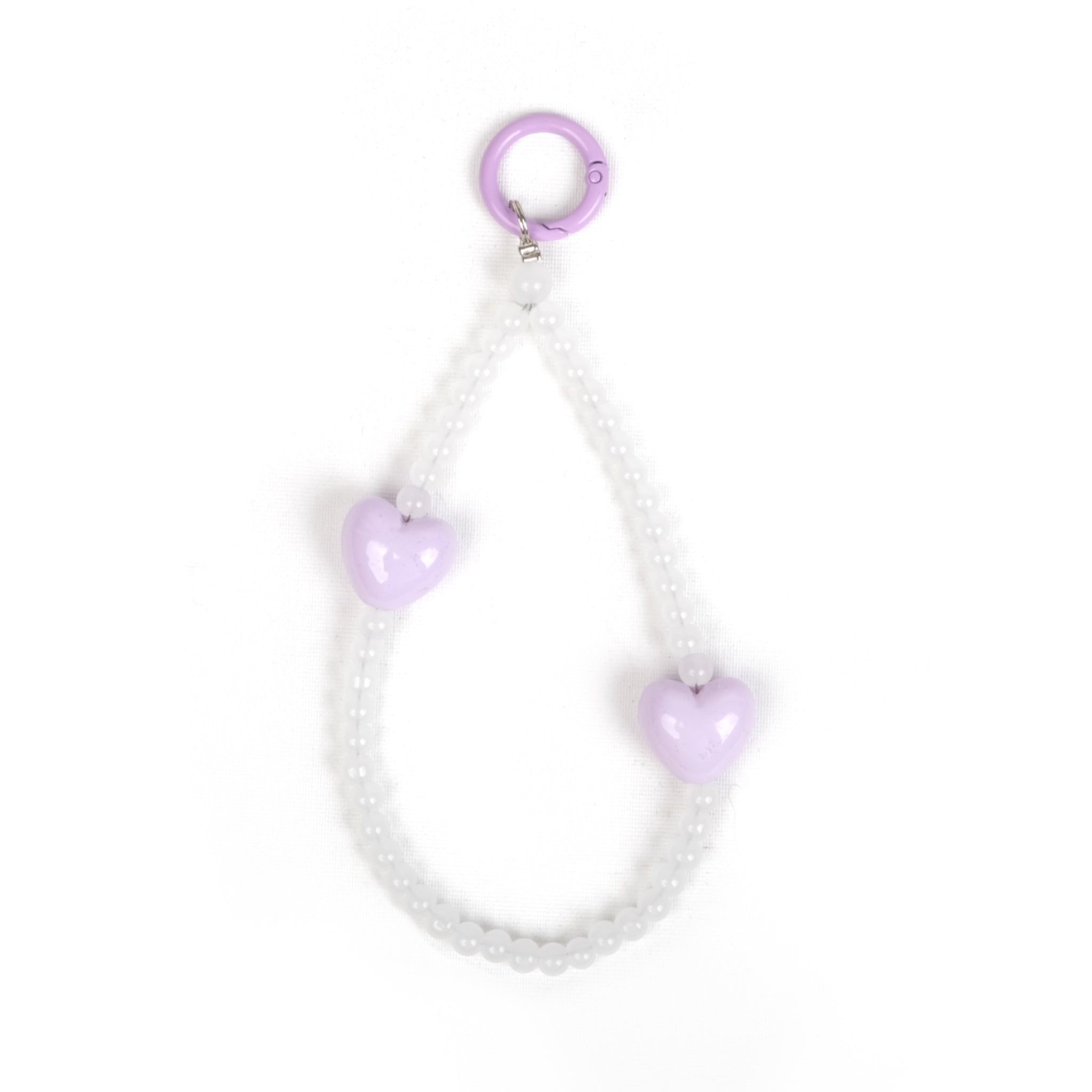 Lilac Hearts Telefon Bilek Askısı - SUMTHINCS