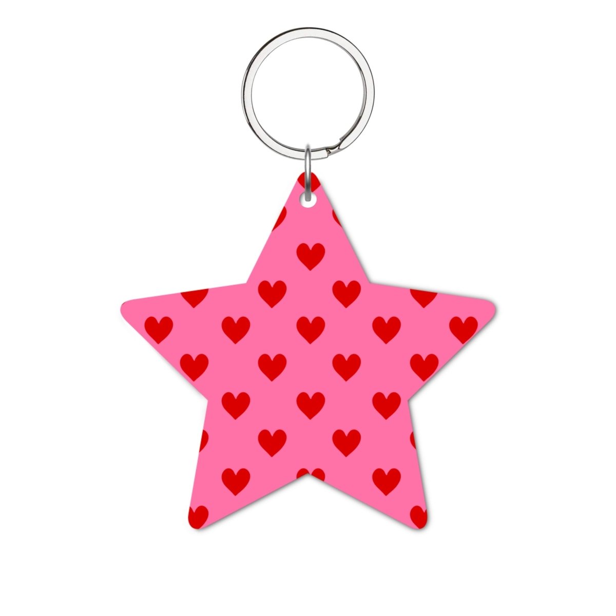 Little Hearts Glossy Yıldız Anahtarlık - SUMTHINCS