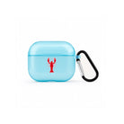 Lobster AirPods 3 Şeffaf Silikon Kılıf Mavi - Sumthincs