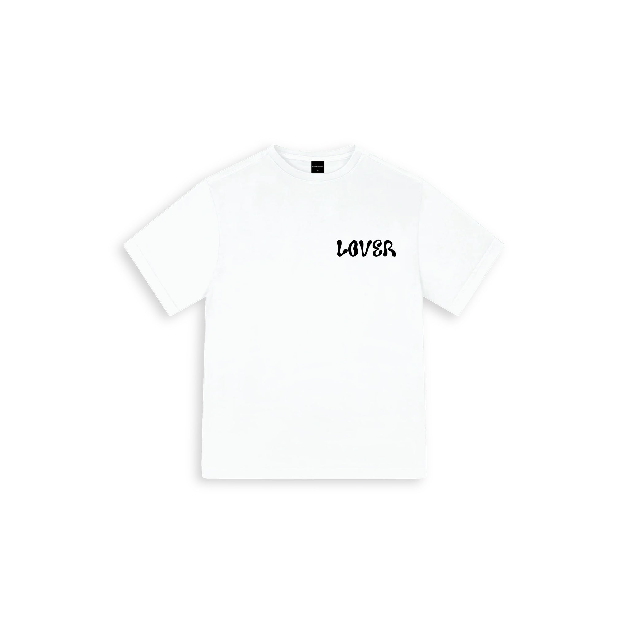 Lover Oversize Large T-shirt Beyaz - SUMTHINCS