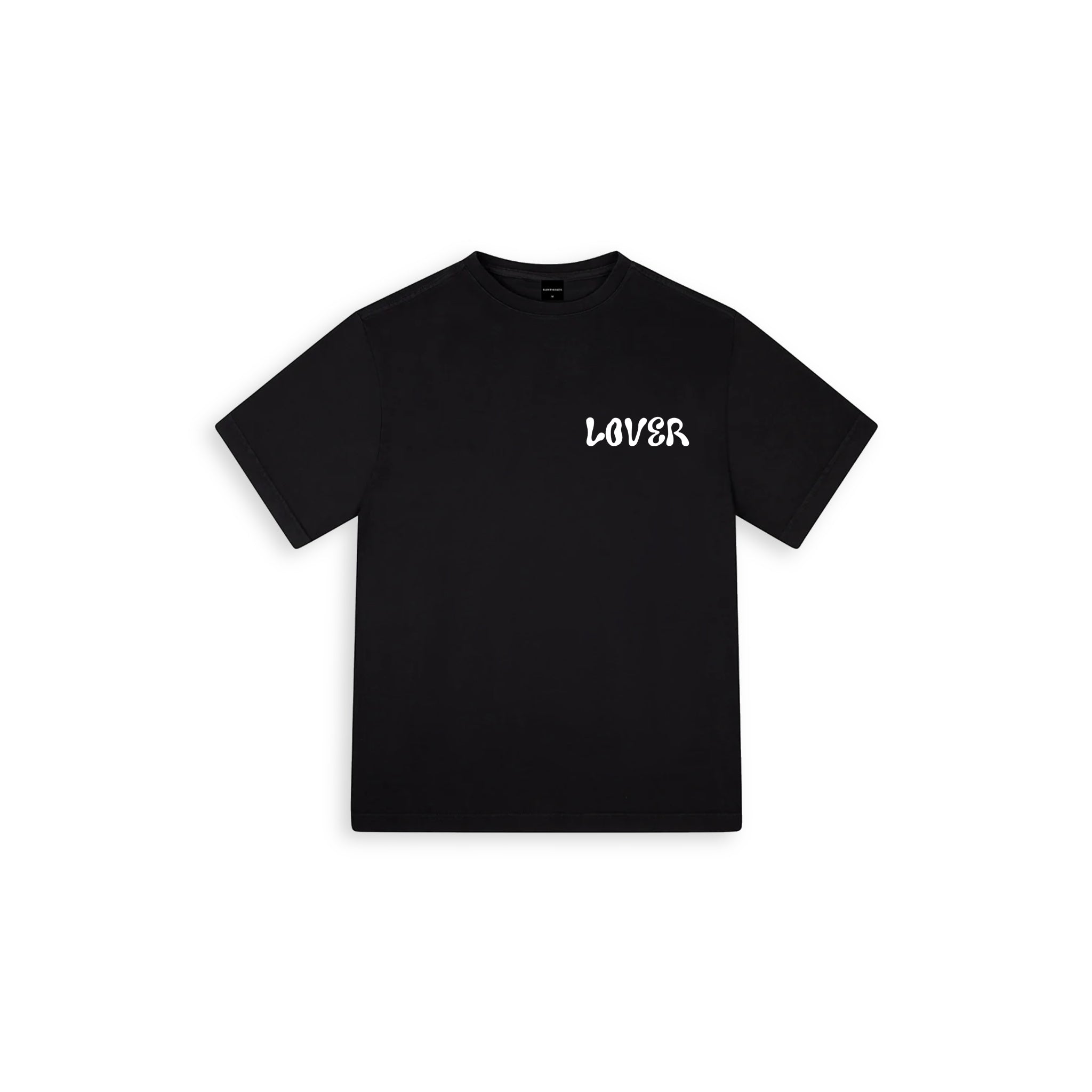 Lover Oversize Large T-shirt Siyah - SUMTHINCS