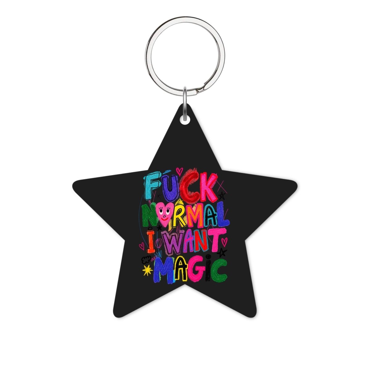 Magic Glossy Anahtarlık Charm Yıldız - Sumthincs
