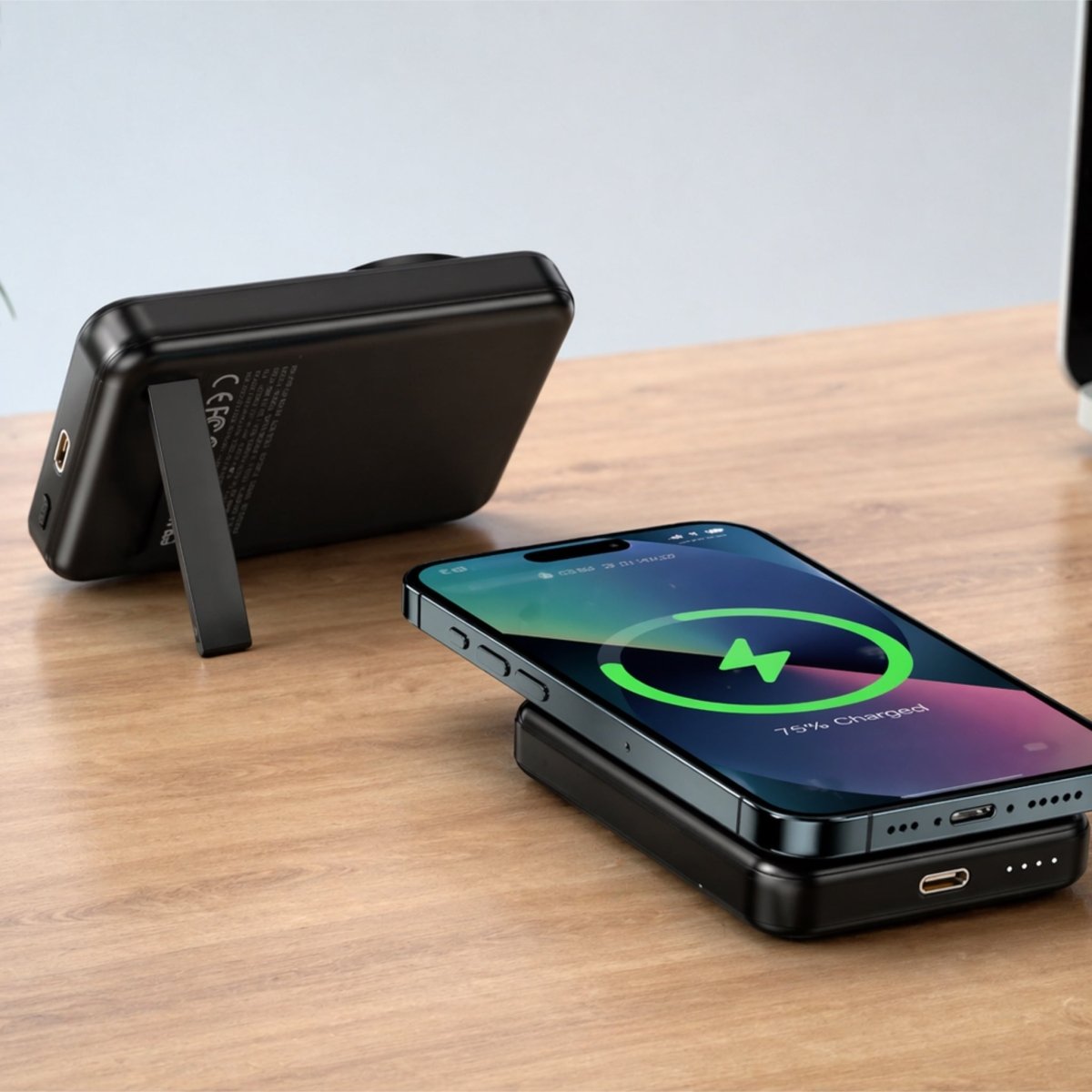 MagSafe Uyumlu Stant Powerbank - Sumthincs
