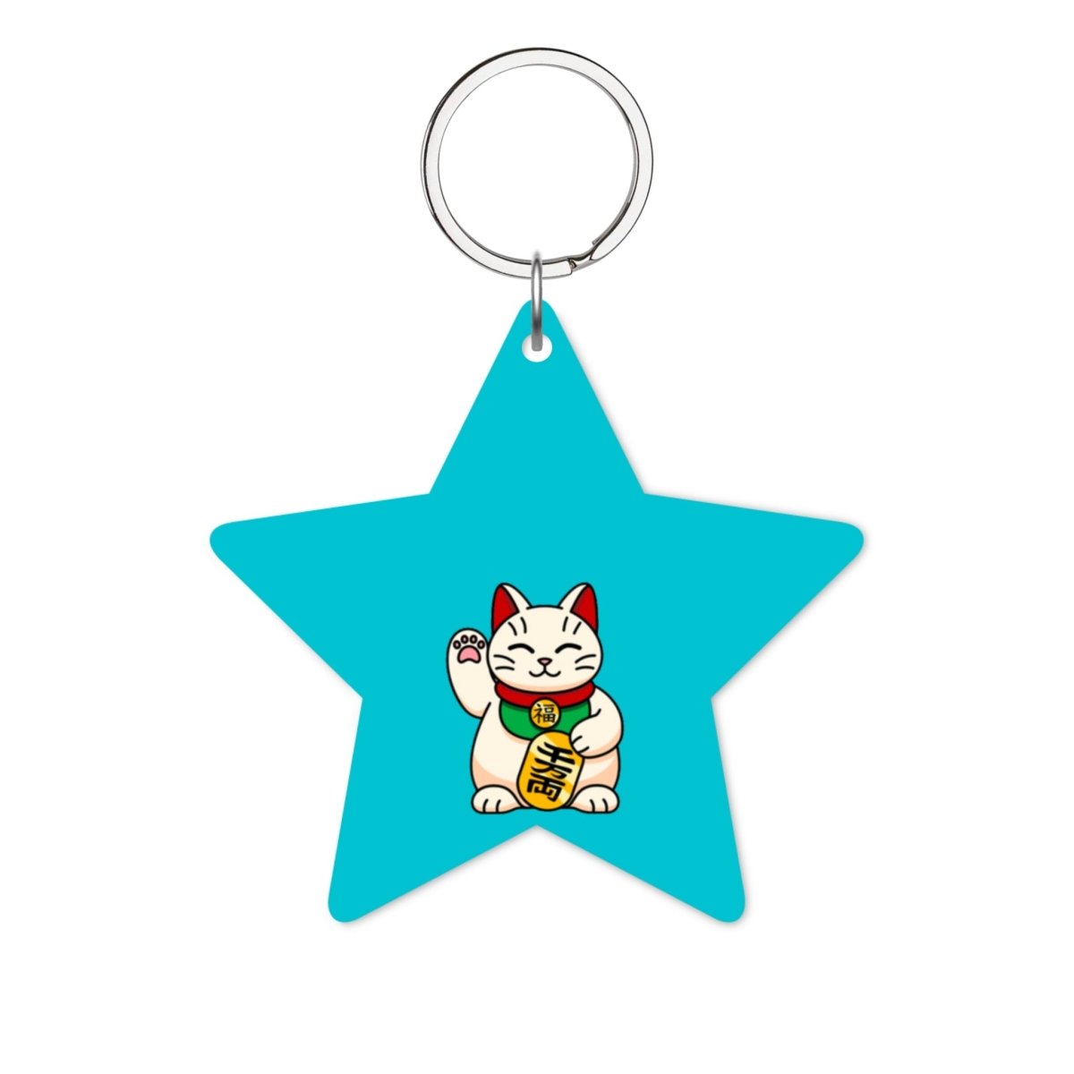 Maneki Neko Glossy Yıldız Anahtarlık - SUMTHINCS