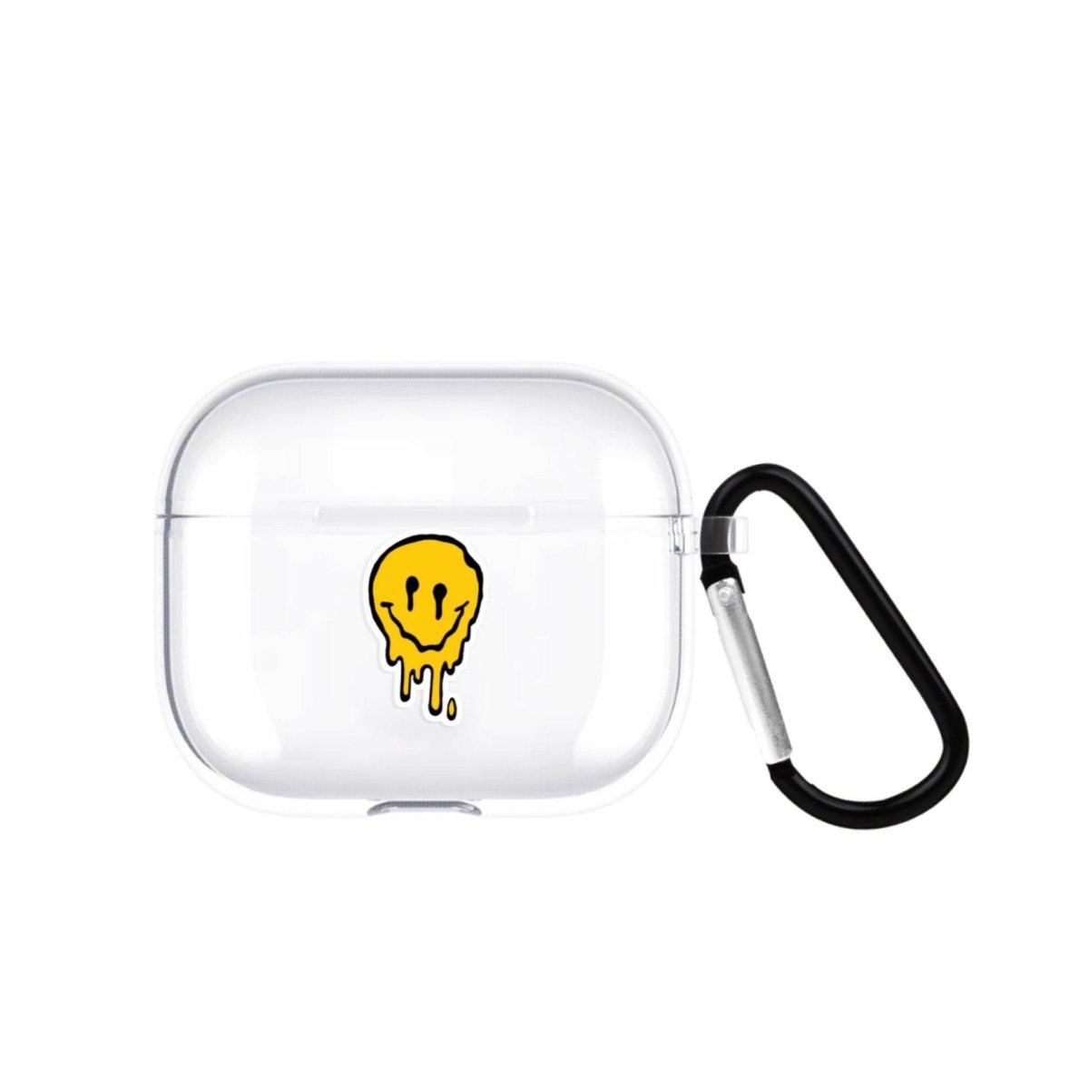 Melting Smile AirPods 3 Şeffaf Silikon Kılıf Beyaz Şeffaf - SUMTHINCS