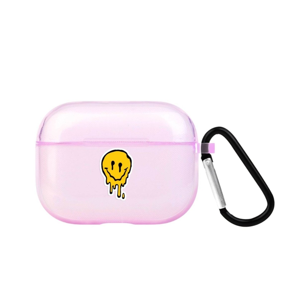 Melting Smile AirPods Pro Şeffaf Silikon Kılıf Lila - SUMTHINCS