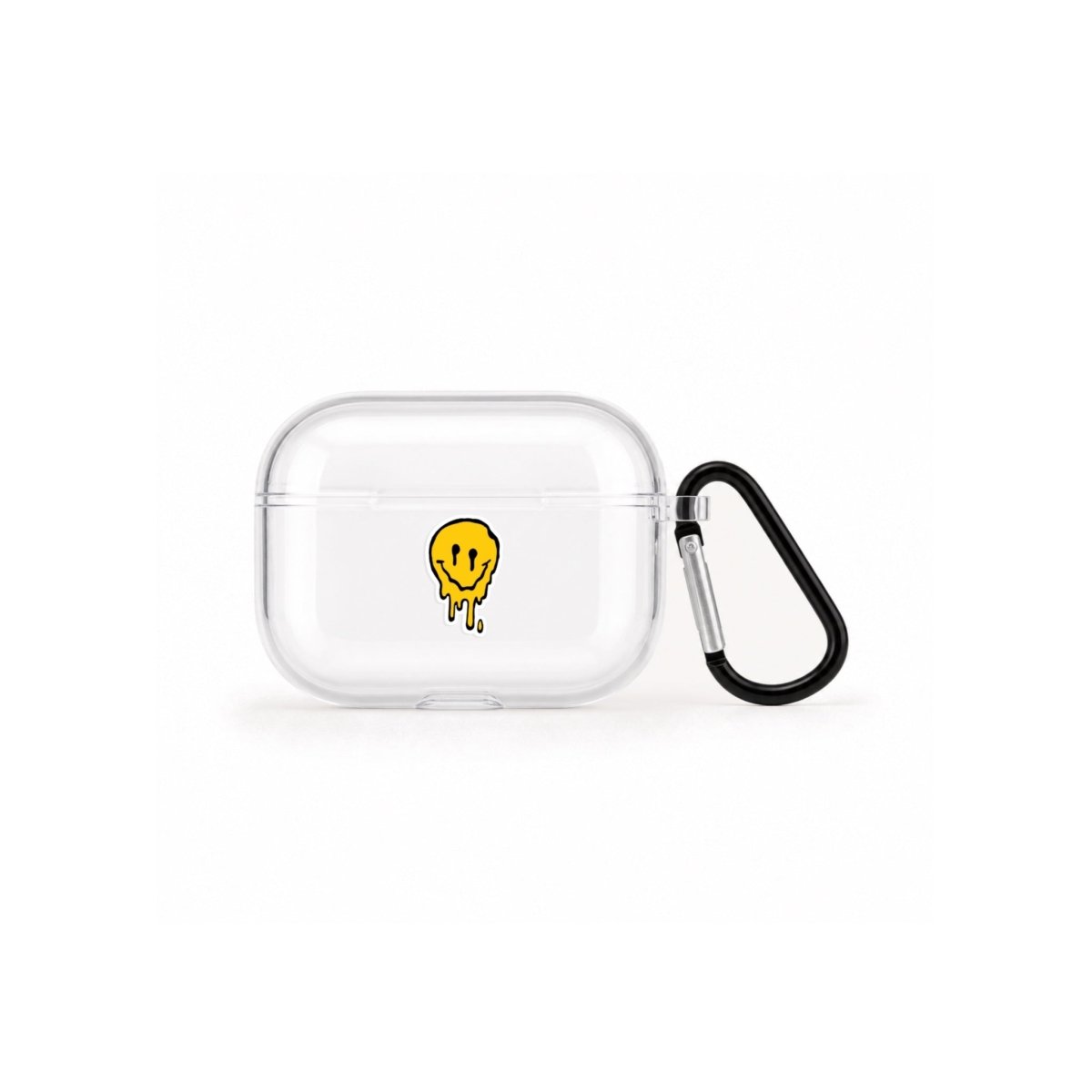 Melting Smile AirPods Pro Şeffaf Silikon Kılıf Beyaz Şeffaf - Sumthincs