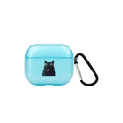 Meoww AirPods 3 Şeffaf Silikon Kılıf Mavi - SUMTHINCS