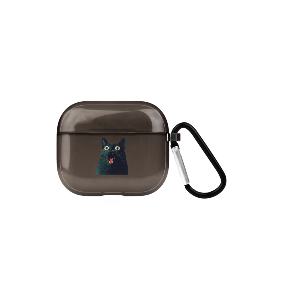 Meoww AirPods 3 Şeffaf Silikon Kılıf Siyah - SUMTHINCS