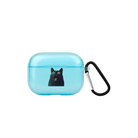 Meoww AirPods Pro Şeffaf Silikon Kılıf Mavi - SUMTHINCS