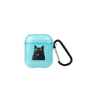 Meoww AirPods Şeffaf Silikon Kılıf Mavi - SUMTHINCS