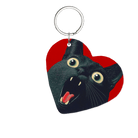 Meoww Glossy Kalp Anahtarlık - SUMTHINCS