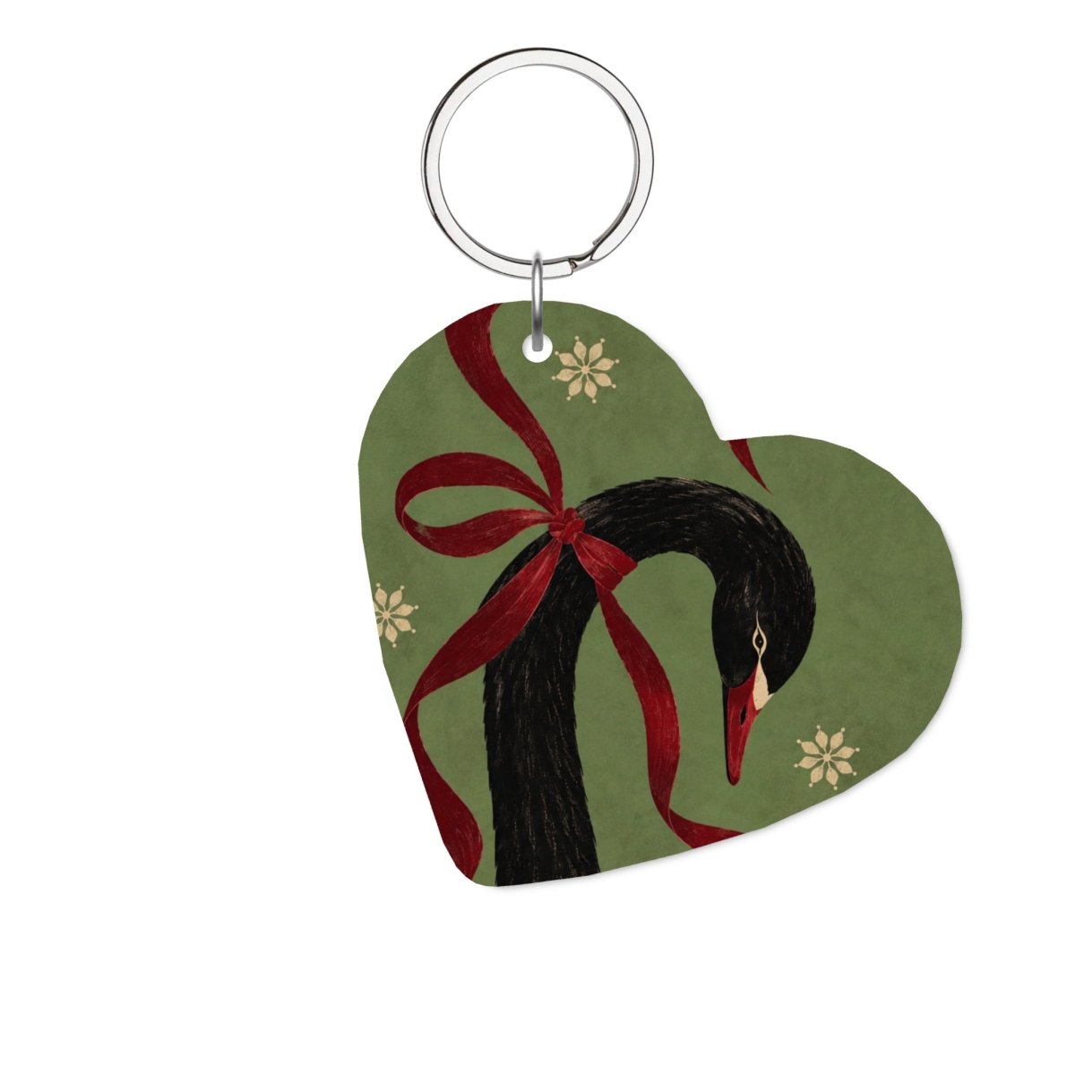 Odile Glossy Anahtarlık Charm Kalp - Sumthincs