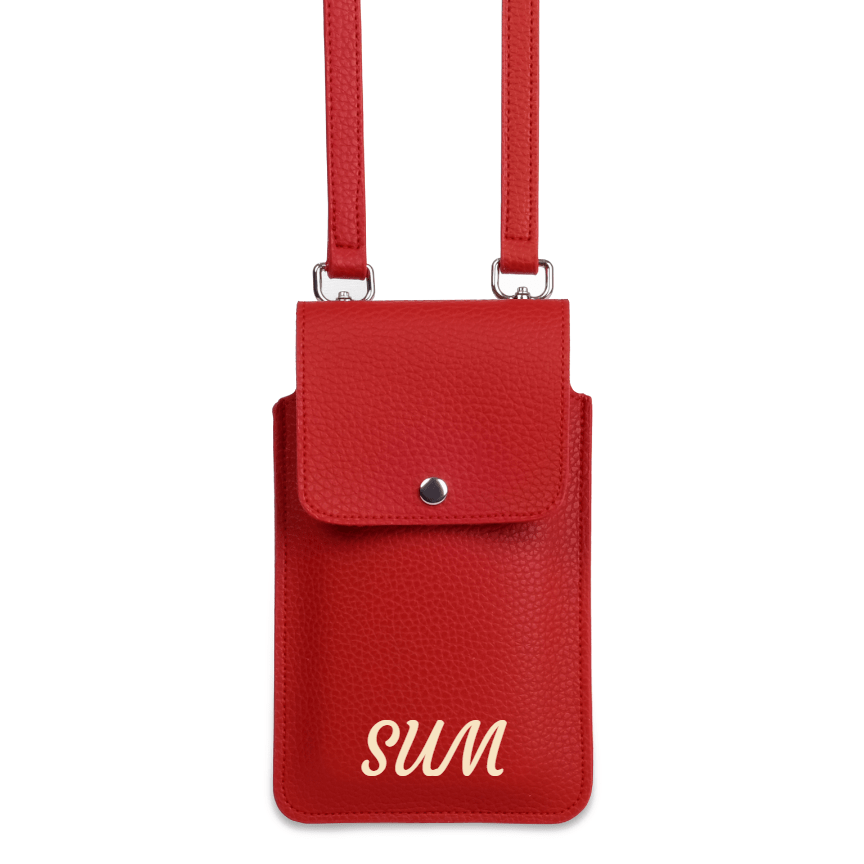 Palace Kişiye Özel Leather Vegan Deri Telefon Çantası - SUMTHINCS