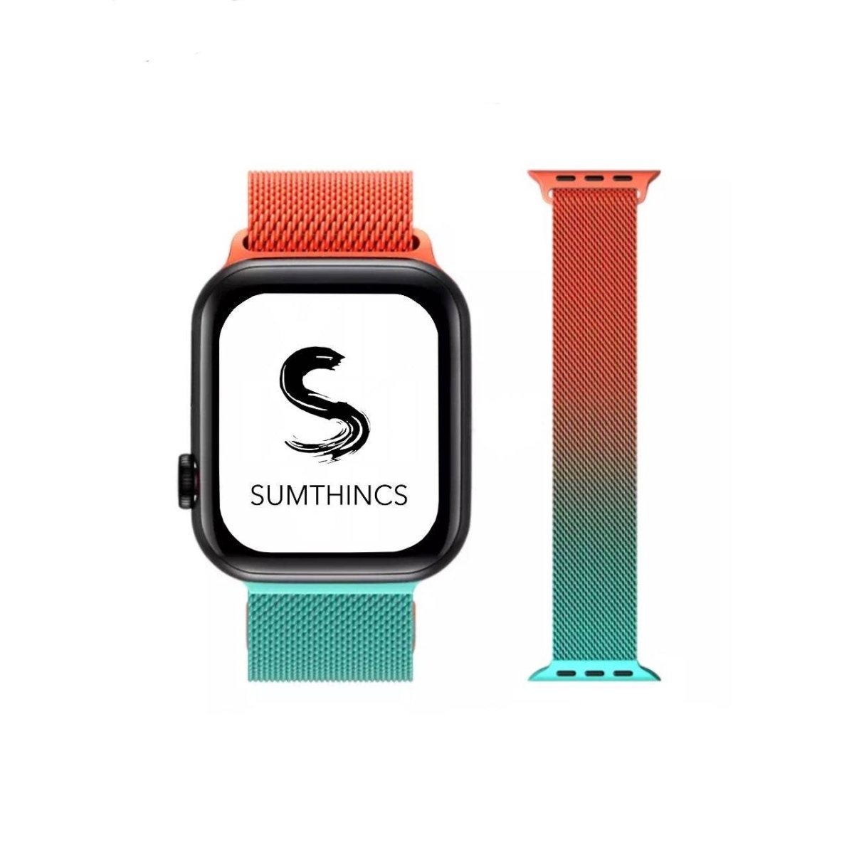 Pink and Green Çelik Solo Kordon 38 - 40 - 41 - SUMTHINCS