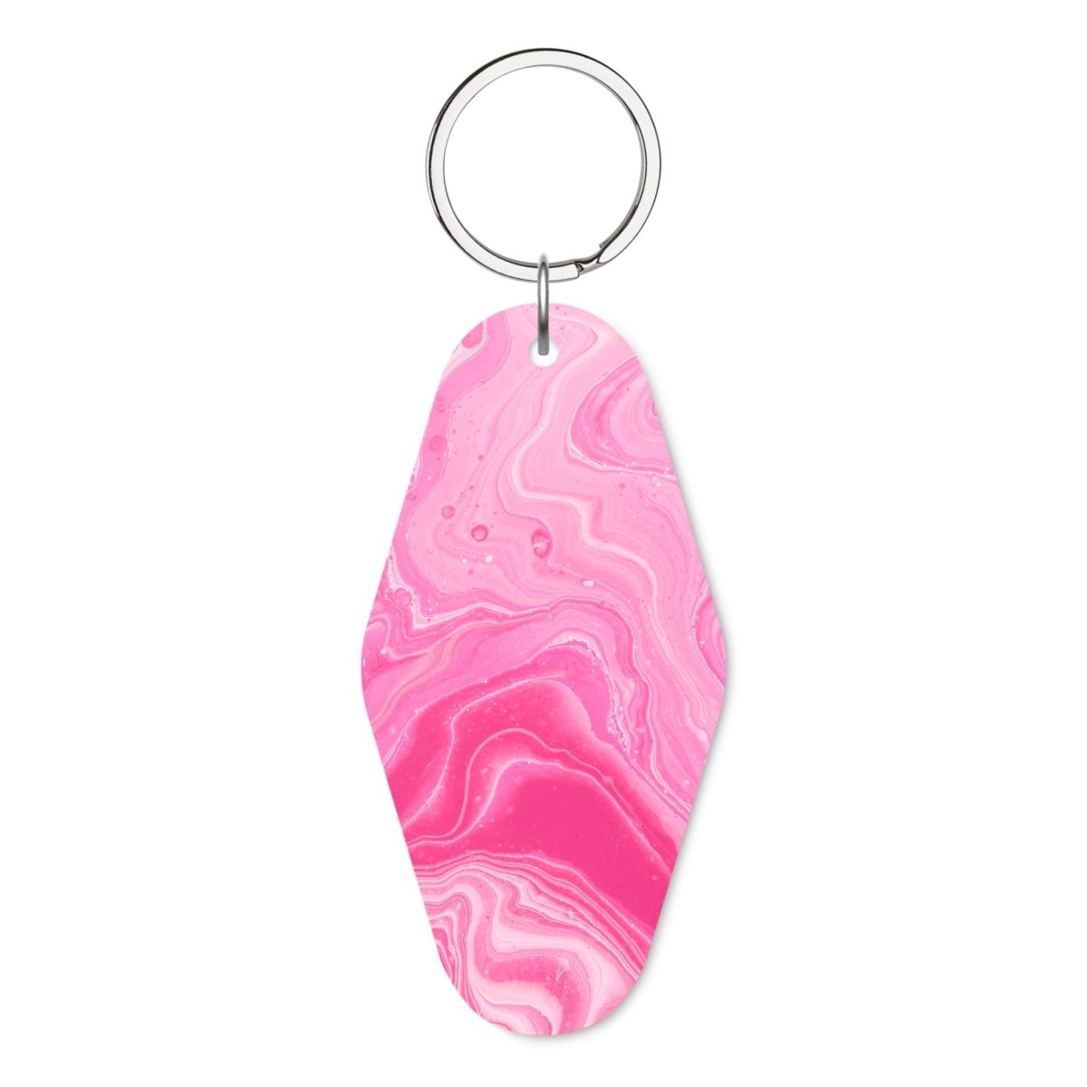 Pink Marble Glossy Prisma Anahtarlık - SUMTHINCS