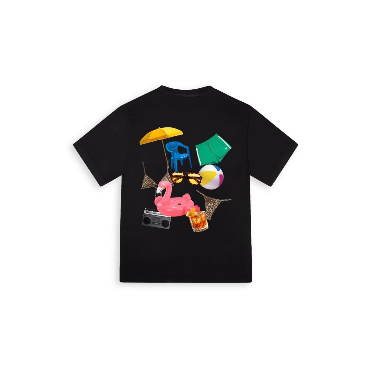Poolparty Oversize Large T-shirt Siyah - Sumthincs