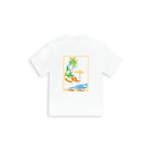 Postcard Oversize T-shirt Siyah - Sumthincs