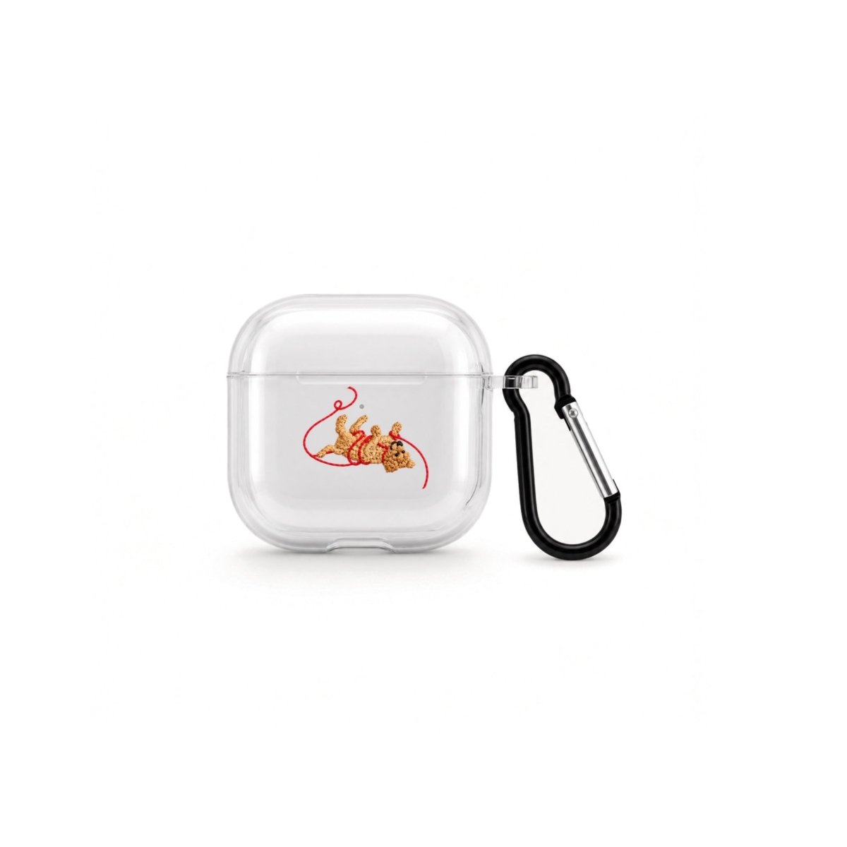 Puppy AirPods 4 Şeffaf Silikon Kılıf - Sumthincs