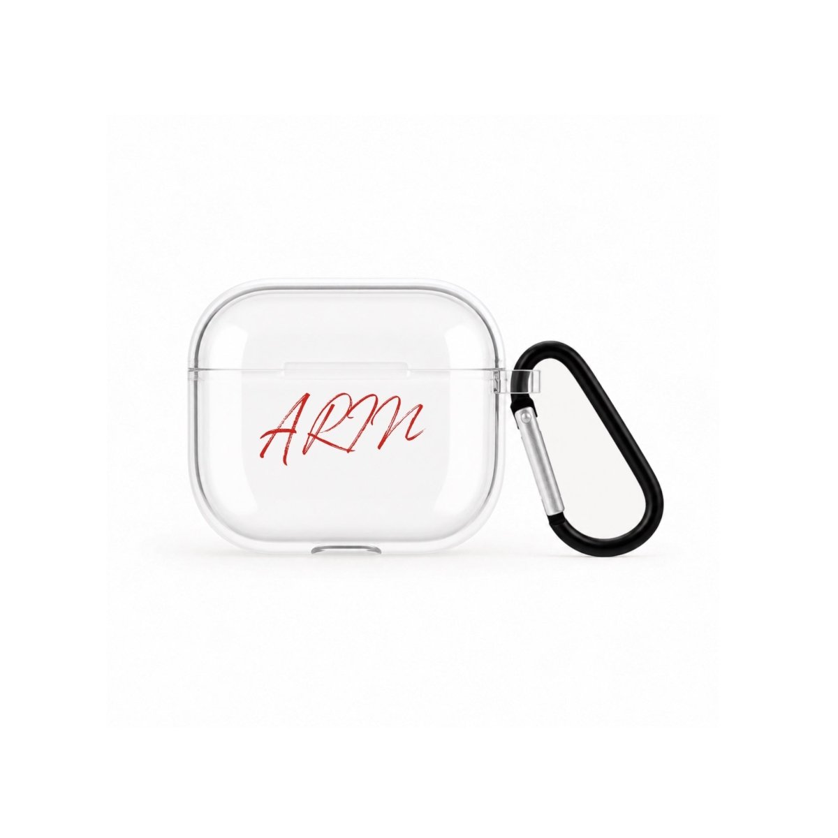 Quentin Kişiye Özel AirPods 3 Şeffaf Silikon Kılıf - Sumthincs