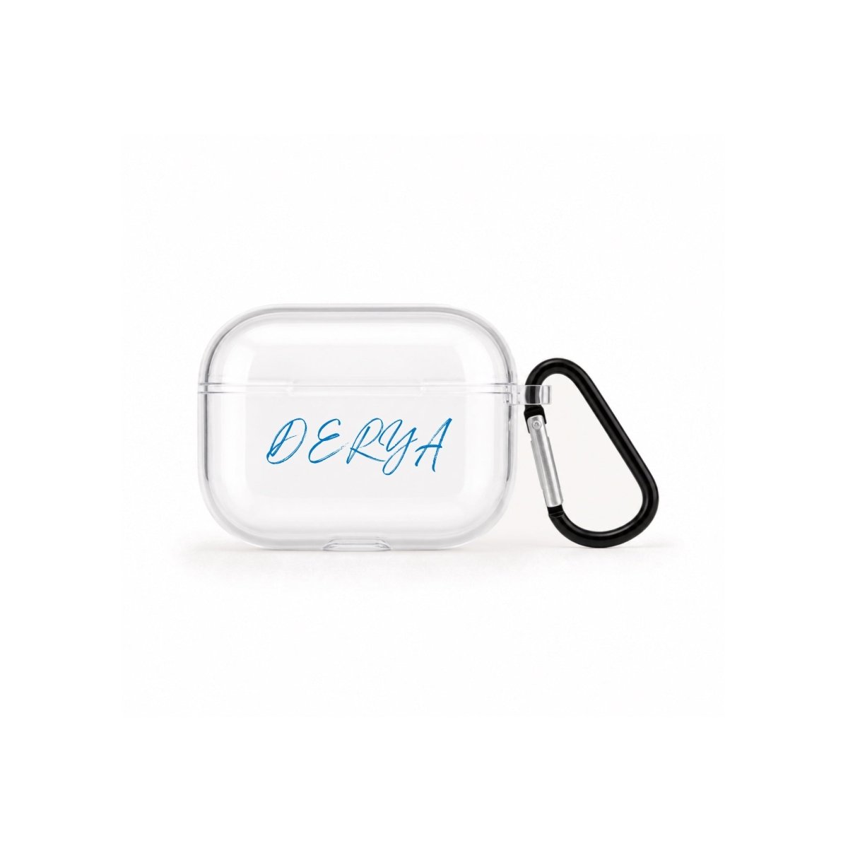 Quentin Kişiye Özel AirPods Pro Şeffaf Silikon Kılıf - Sumthincs