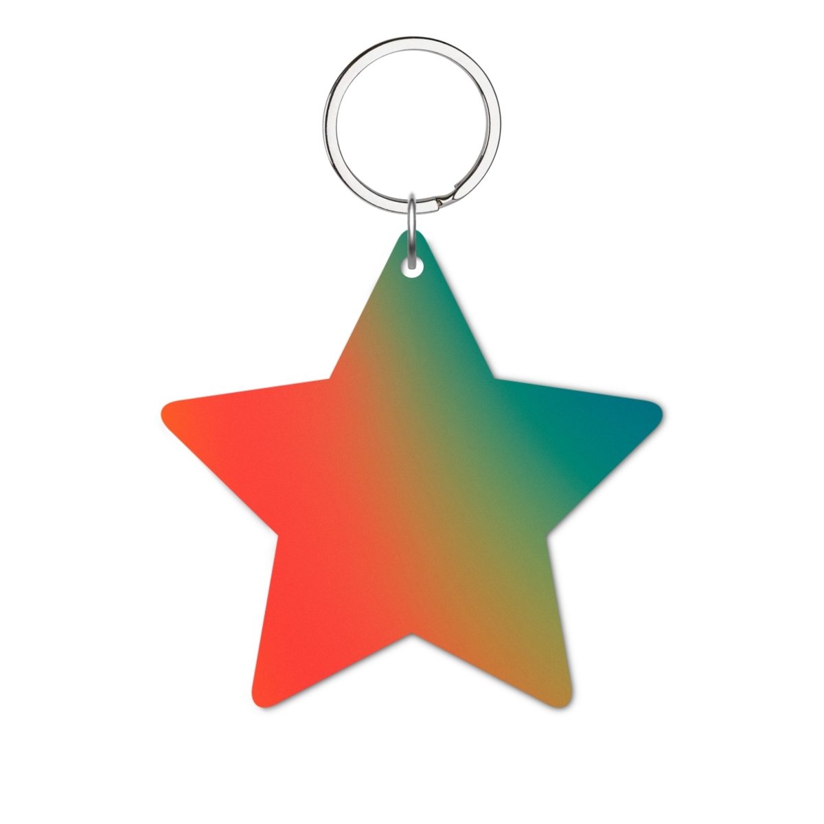 Rainbow Glossy Yıldız Anahtarlık - SUMTHINCS