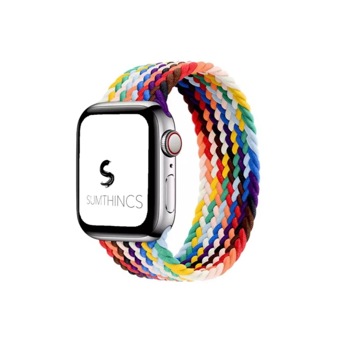 Rainbow Örgü Spor Kordon 38 - 40 - 41mm S/M - SUMTHINCS