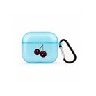 Ruby AirPods 3 Şeffaf Silikon Kılıf Mavi - Sumthincs