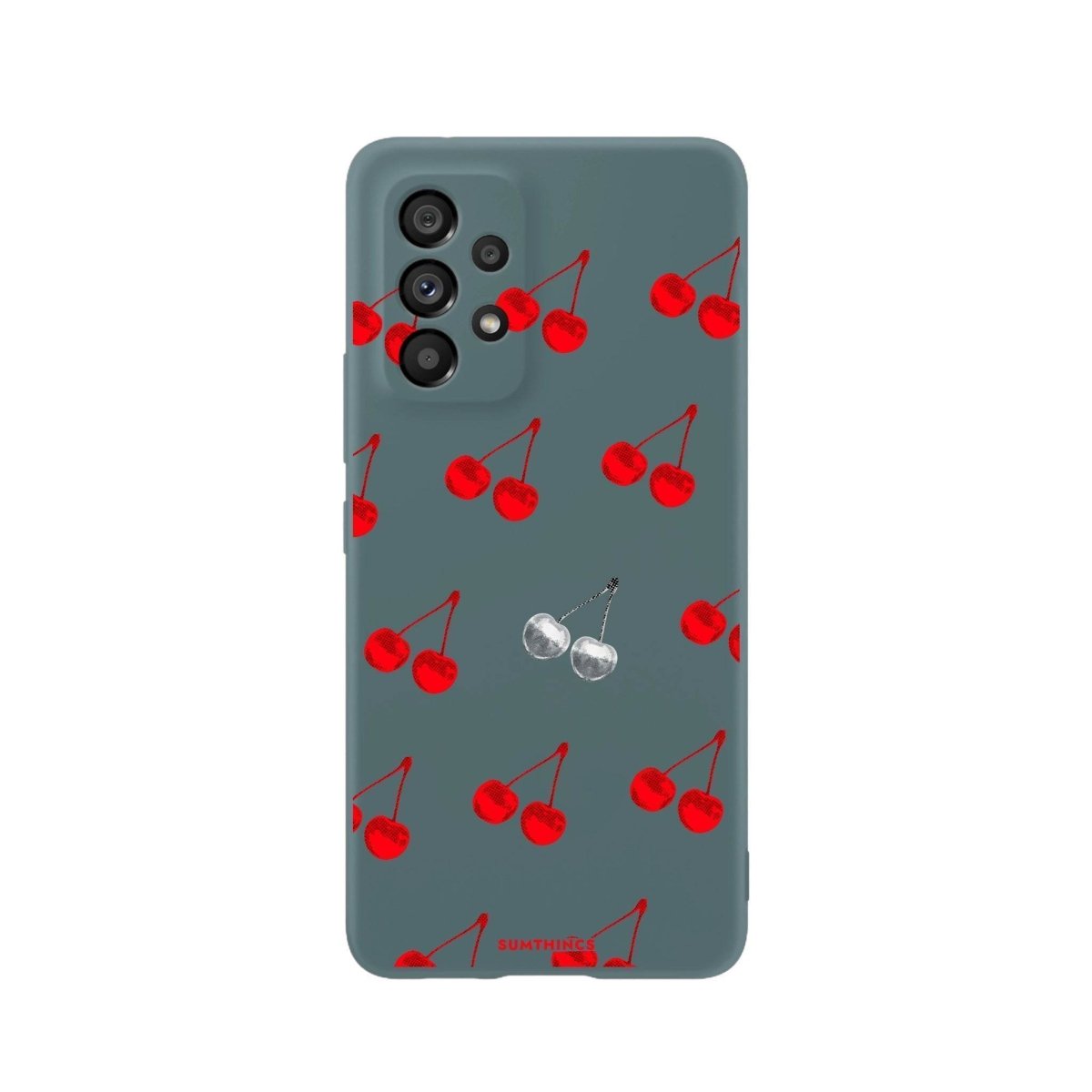 Samsung A06 Disco Cherry Premium Telefon Kılıfı Kaktüs Yeşili - SUMTHINCS