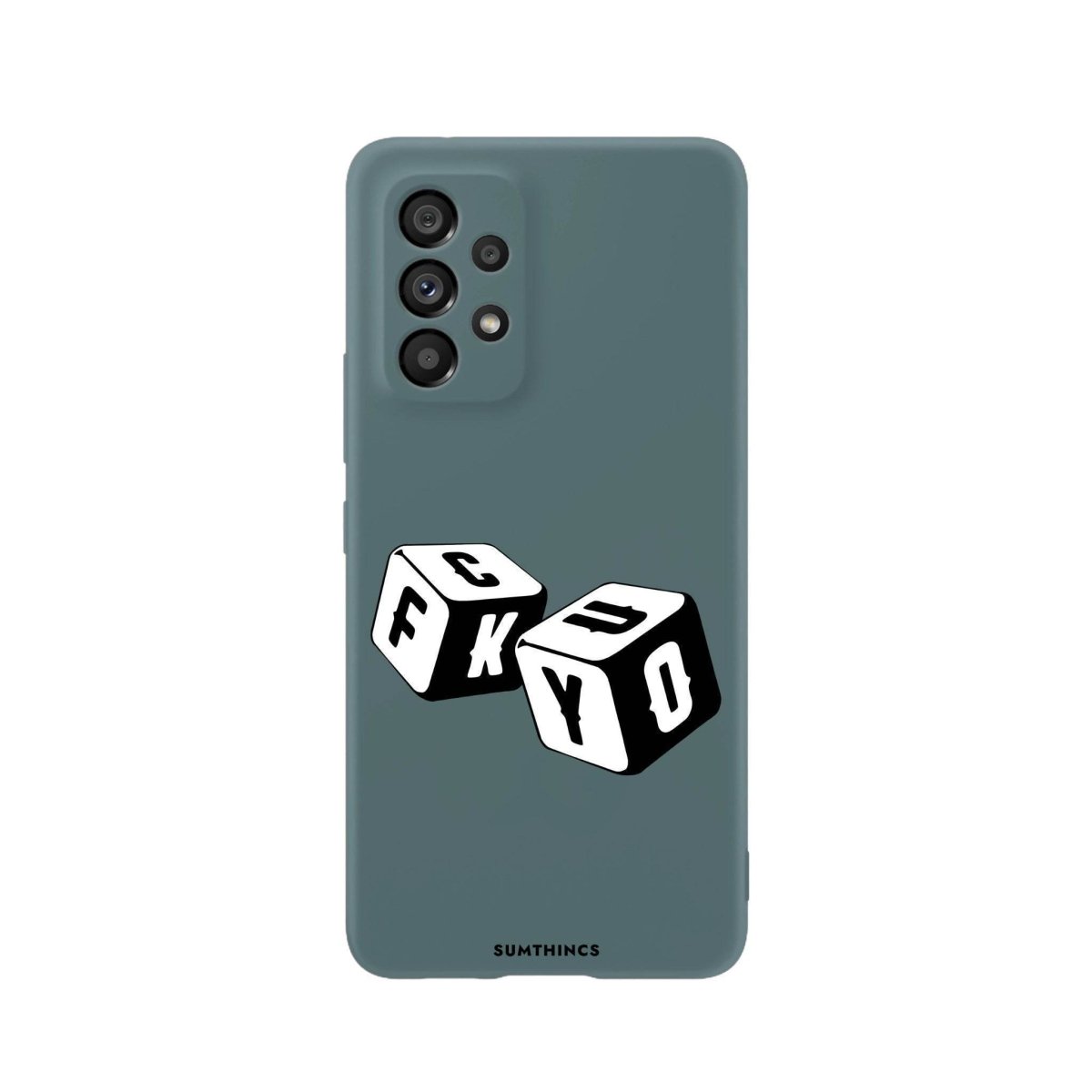 Samsung A06 Fck You Premium Telefon Kılıfı Kaktüs Yeşili - SUMTHINCS