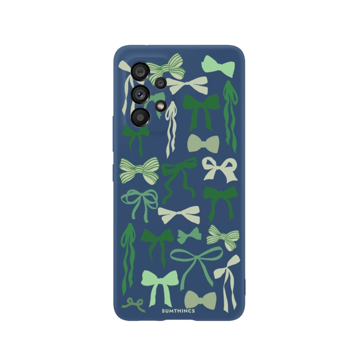 Samsung A06 Green Garland Premium Telefon Kılıfı Pasifik Mavi - SUMTHINCS