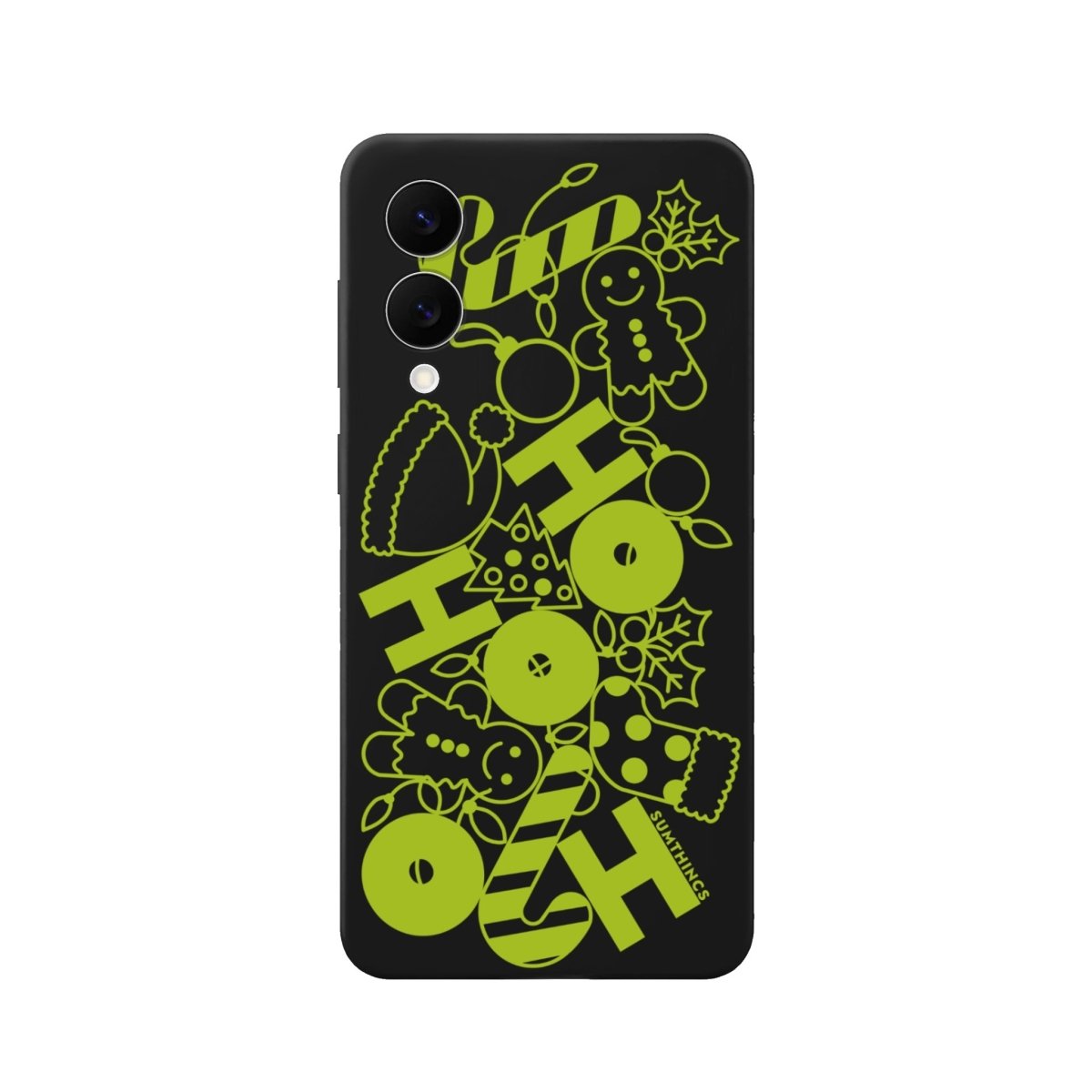 Samsung A06 HoHoHo Premium Telefon Kılıfı Siyah - SUMTHINCS