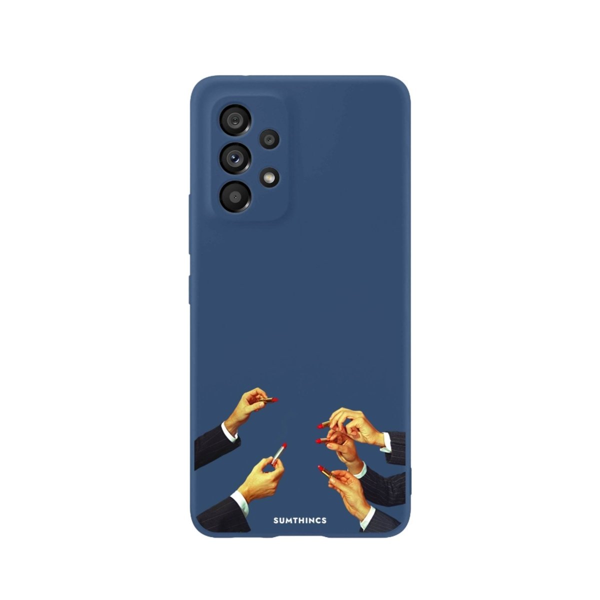 Samsung A06 Lipstick Premium Telefon Kılıfı Pasifik Mavi - SUMTHINCS