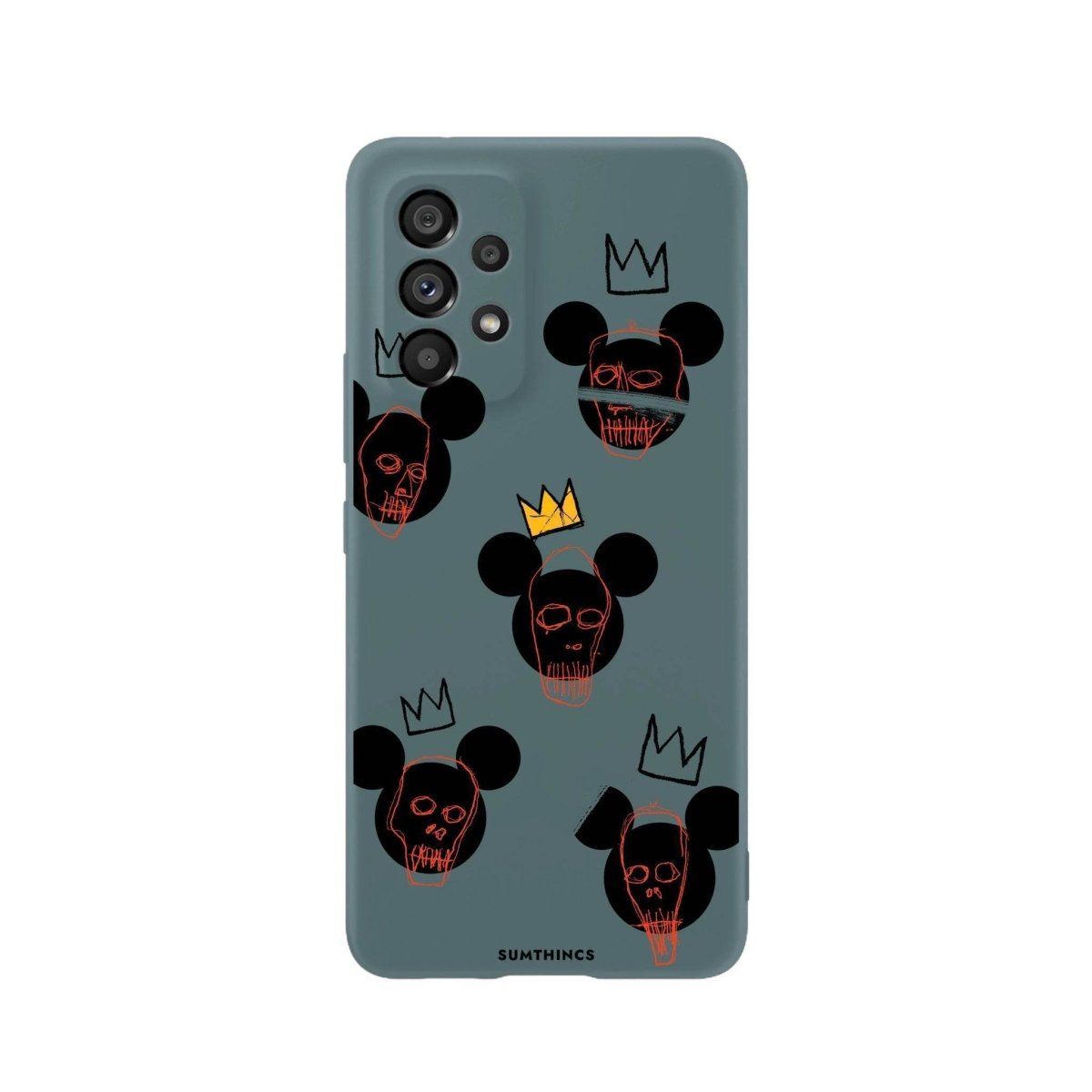 Samsung A06 Mickeys Midnight Premium Telefon Kılıfı Kaktüs Yeşili - SUMTHINCS