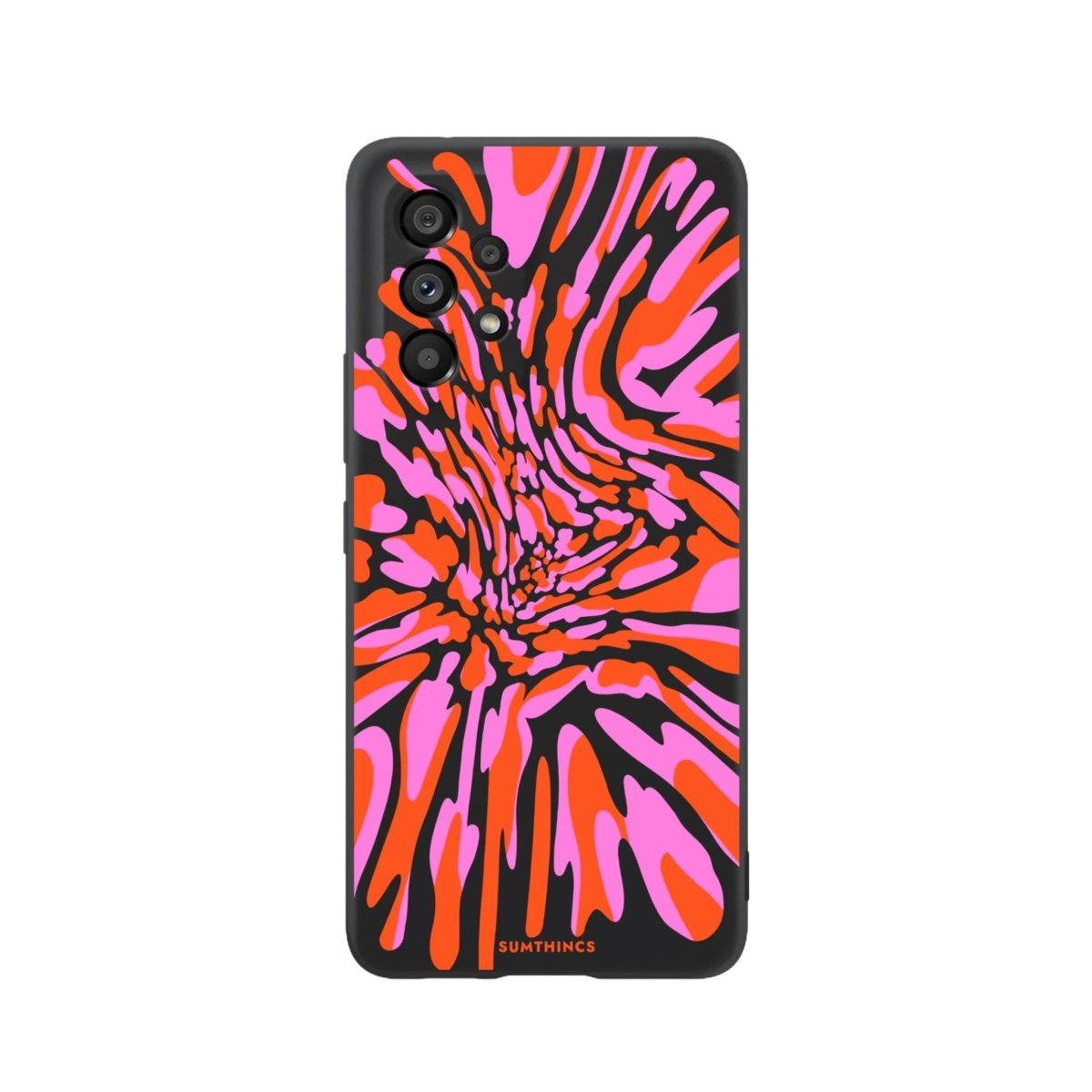 Samsung A06 Neon Dreams Premium Telefon Kılıfı Siyah - SUMTHINCS