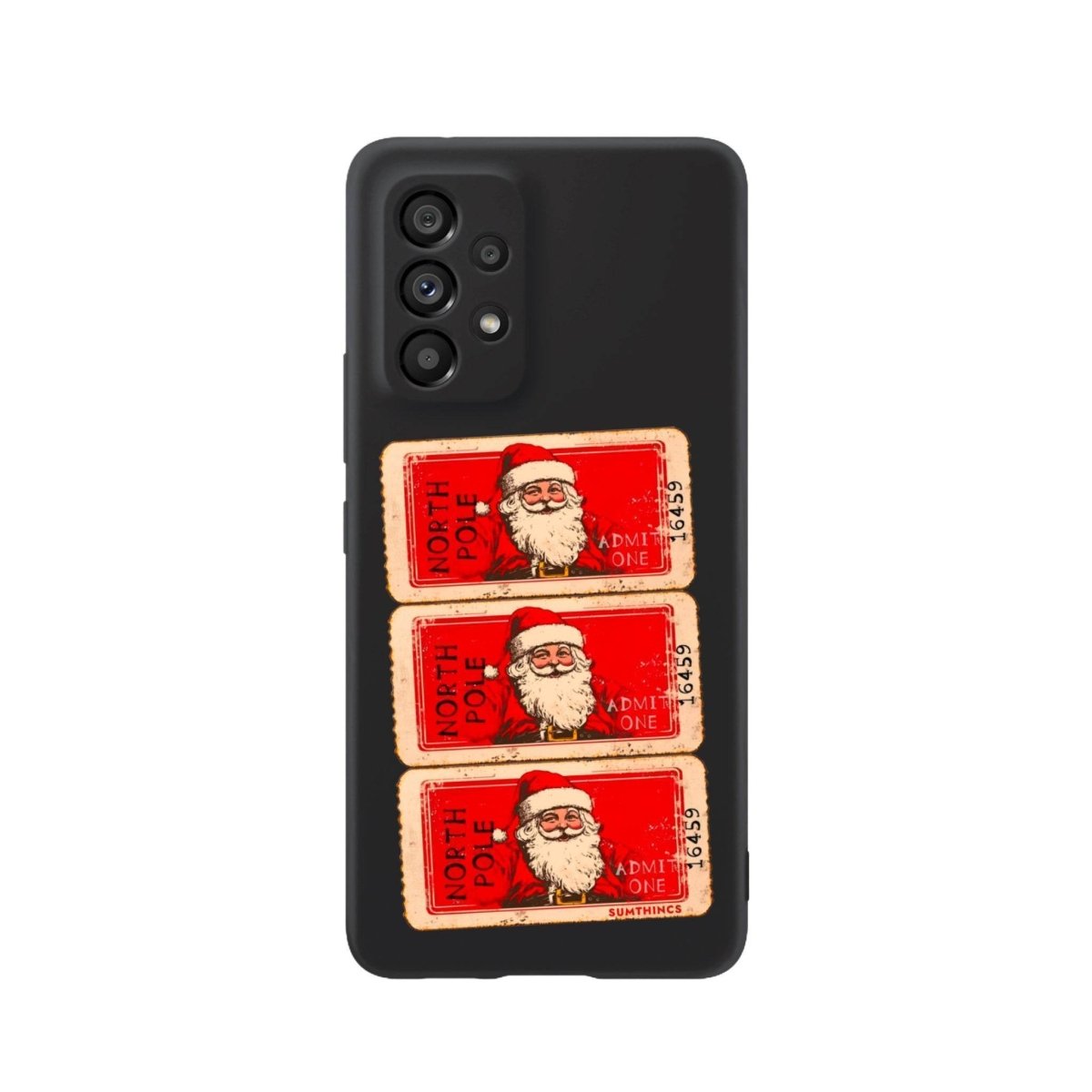 Samsung A06 Northpole Ticket Premium Telefon Kılıfı Siyah - SUMTHINCS