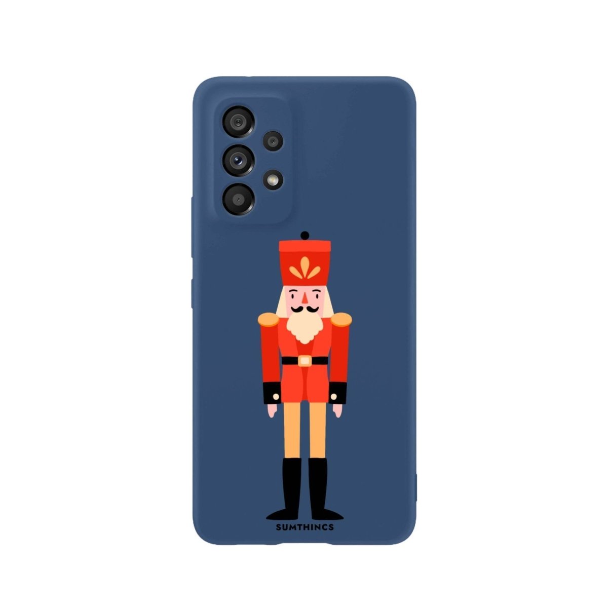 Samsung A06 Nutcracker Premium Telefon Kılıfı Pasifik Mavi - SUMTHINCS