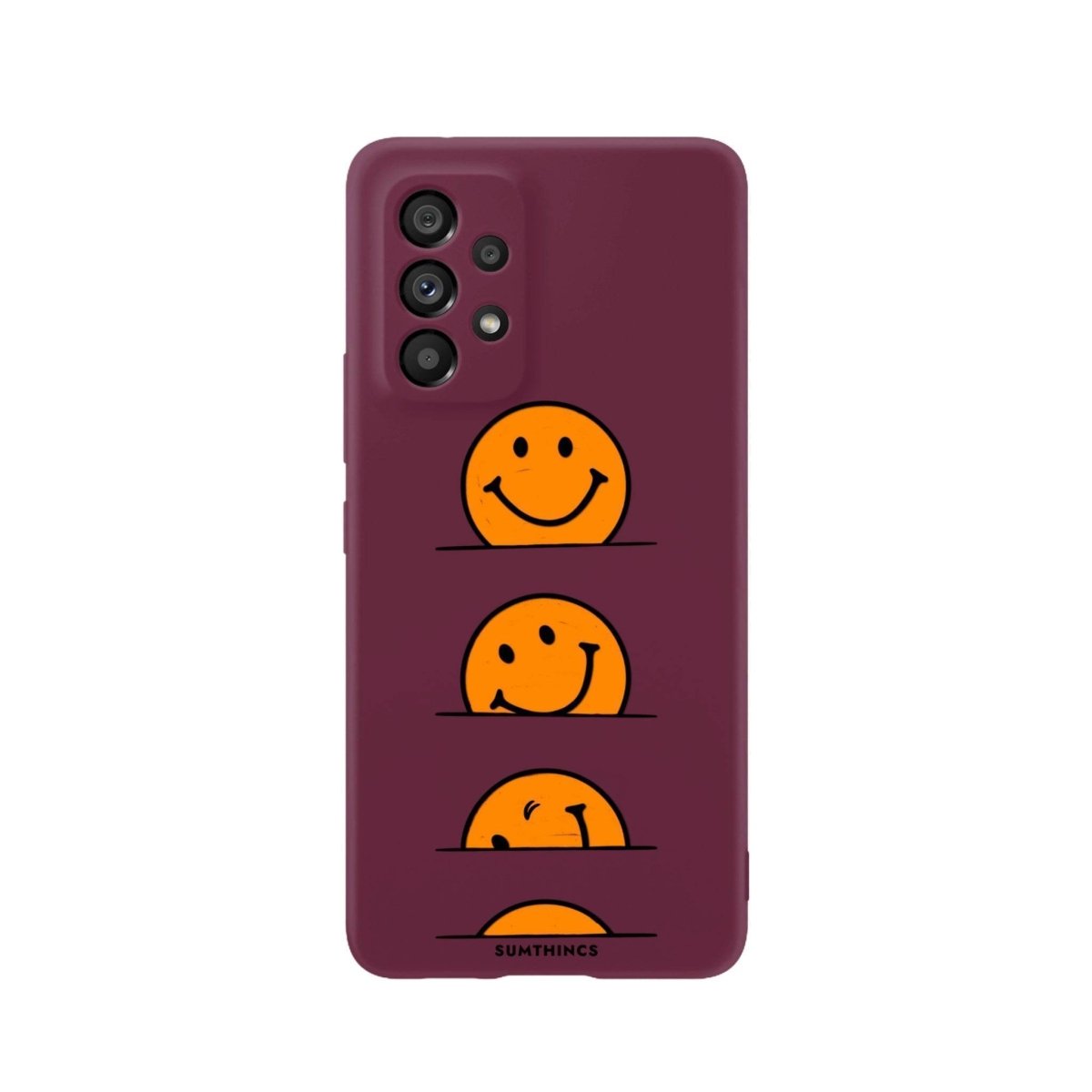 Samsung A06 See You Tomorrow Premium Telefon Kılıfı Bordo - SUMTHINCS