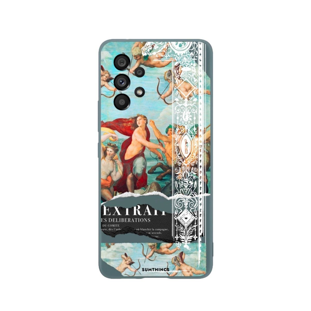 Samsung A06 Triumph of Galatea Premium Telefon Kılıfı Kaktüs Yeşili - SUMTHINCS