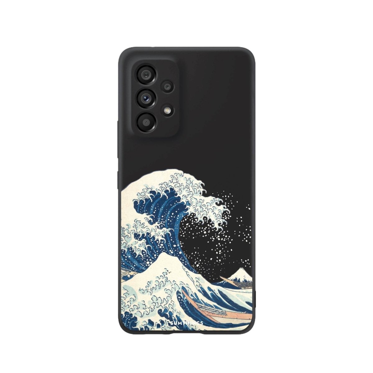 Samsung A06 Waves Premium Telefon Kılıfı Siyah - SUMTHINCS