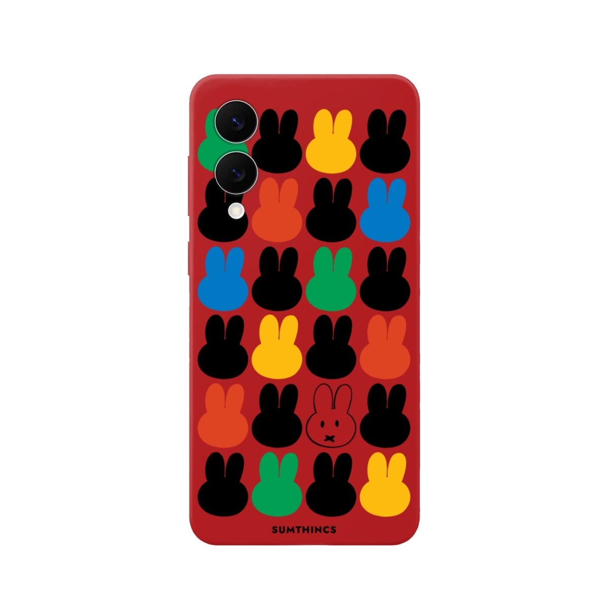 Samsung A07 Bunify Premium Telefon Kılıfı Kırmızı - Sumthincs