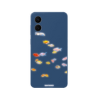 Samsung A07 Neon Fish Premium Telefon Kılıfı Pasifik Mavi - SUMTHINCS