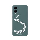 Samsung A07 Starry Bunnies Premium Telefon Kılıfı Kaktüs Yeşili - SUMTHINCS