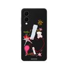 Samsung A07 Sweet Chaos Premium Telefon Kılıfı Siyah - SUMTHINCS