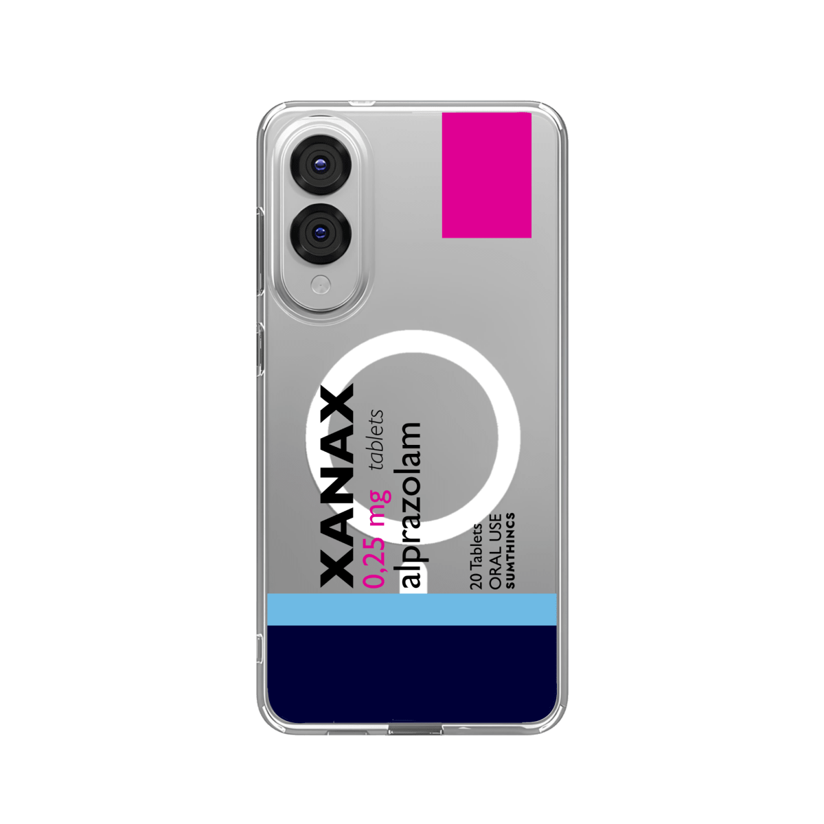 Samsung A07 Xanax Clear Magsafe Telefon Kılıfı - Sumthincs