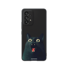 Samsung A13 Meoww Premium Telefon Kılıfı Siyah - SUMTHINCS