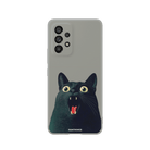 Samsung A13 Meoww Premium Telefon Kılıfı Gri - SUMTHINCS