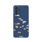 Samsung A13 Neon Fish Premium Telefon Kılıfı Pasifik Mavi - SUMTHINCS